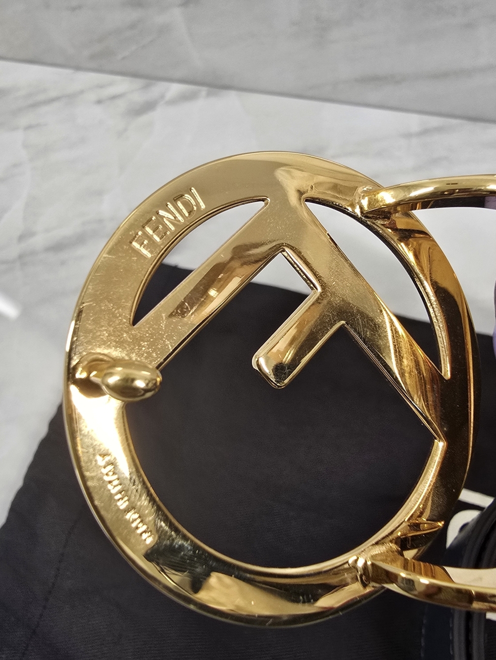 ‼️SOLD‼️Fendi Logo Belt - Reversible - Picture 5 of 6